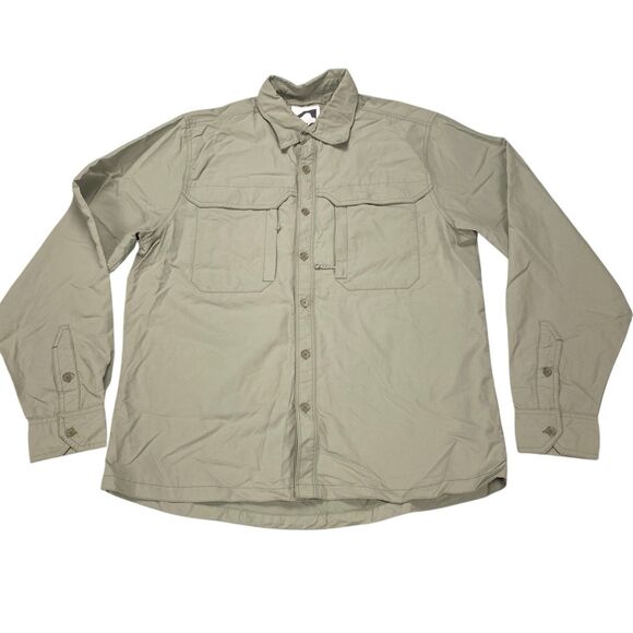 Mountain Khakis Shirt Mens Medium Long Sleeve Button Front Pockets - Picture 8 of 15